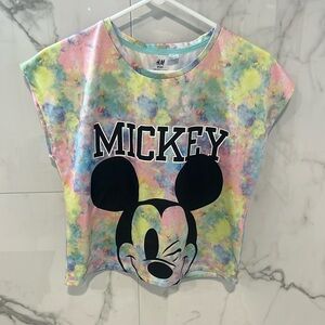 Mickey Mouse Disney youth tie dye t-shirt